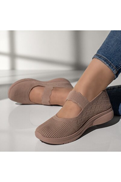 BMoD Women's pink espadrilles with a thick sole MOD13180