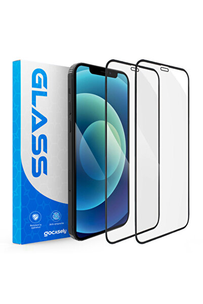 OEM Σετ 2 γυάλινων μεμβρανών για iPhone XR / 11 Full-Cover 9D 3D, αντι-δακτυλικά αποτυπώματα, αντικραδασμικά