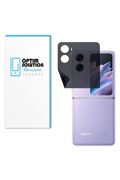 Optim Solution Folie Hidrogel Privacy Ecran Spate pentru Oppo Find N2 Flip, A...