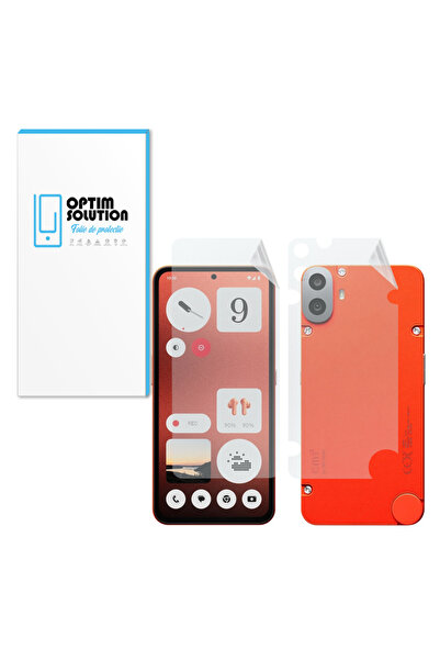 Optim Solution Folie Hidrogel Fata-Spate Mat pentru Nothing CMF Phone 1, Text...