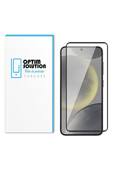 Optim Solution Gallant 5D Tempered Glass Film for Samsung Galaxy S24 Plus, Black
