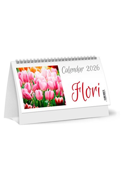 Libra Calendar de birou 2026 Flori