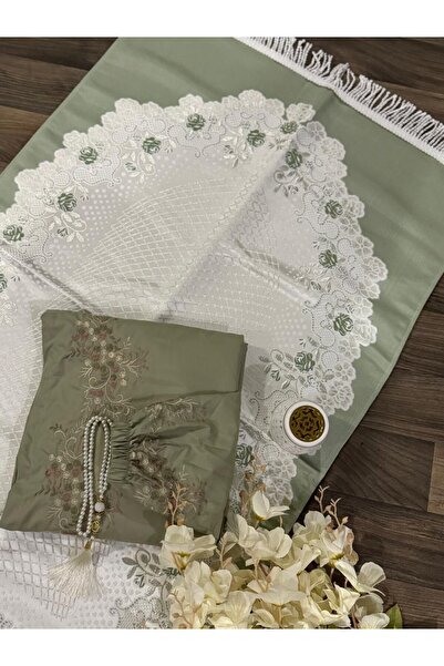 MAYAR طقم سجادة صلاة نسائية مع ثوب صلاة