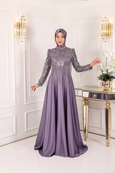 Prive SATEN SACAKLI ABİYE 03