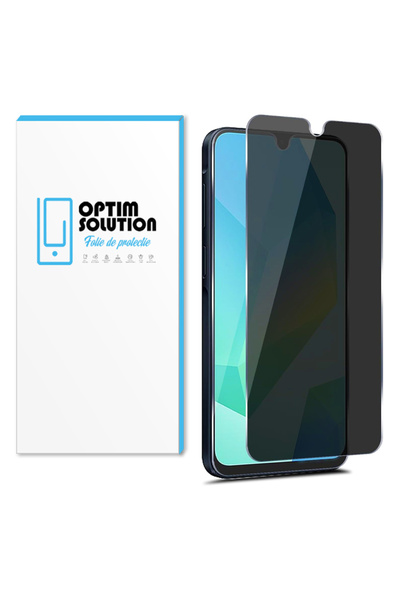 Optim Solution Folie Noble PRIVACY pentru Samsung Galaxy A56 5G, sticla AntiS...