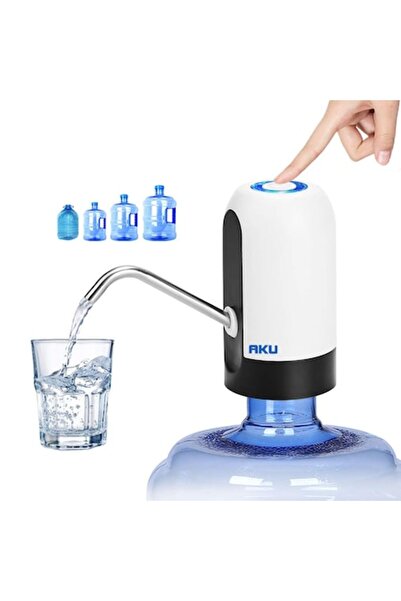 Aku Dozator electric cu pompă de apă pentru apă îmbuteliată, reîncărcabil pri...
