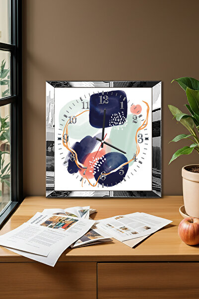 Zevahir Mobilya Dekorasyon Ceas de perete decorativ din MDF cu tematică Paste...