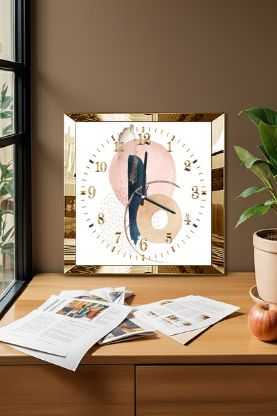 Zevahir Mobilya Dekorasyon Ceas de perete decorativ din MDF cu tematică de ce...