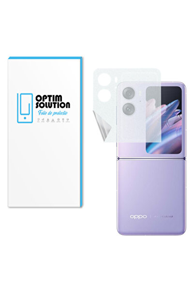 Optim Solution Folie Hidrogel Mat Ecran Spate pentru Oppo Find N2 Flip, Textu...
