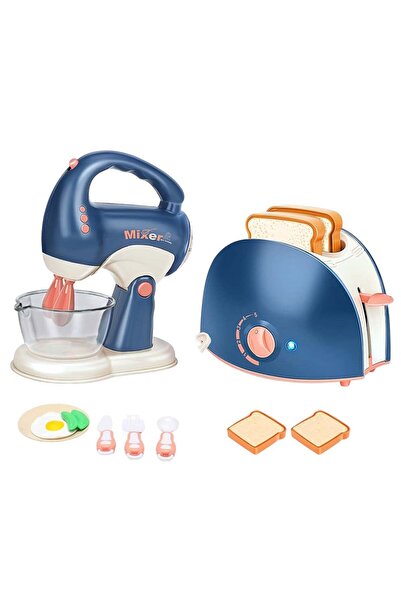 KidProtect Комплект детски кухненски аксесоари Toasty Mix, тостер, миксер, ак...