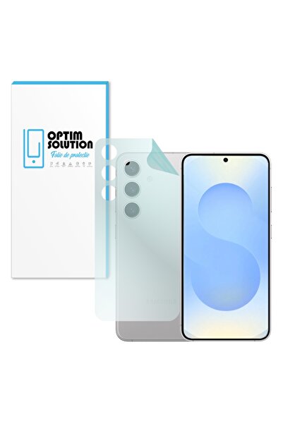 Optim Solution Folie Spate Hidrogel pentru Samsung Galaxy S25 Plus, S25+, Silicon, Clear