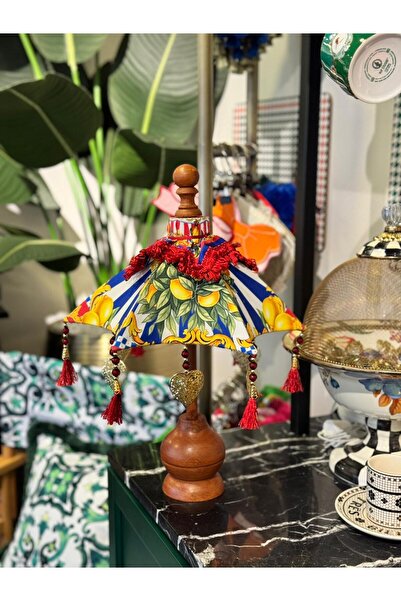 Merve Kaymakcı Positano Mini Bali Şemsiyesi-Kırmızı