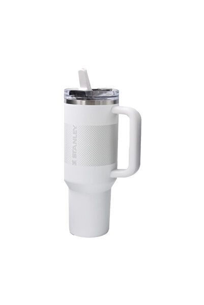 Stanley The Quencher Protour Flip Straw Tumbler Thermos with Straw 1.2 L - White