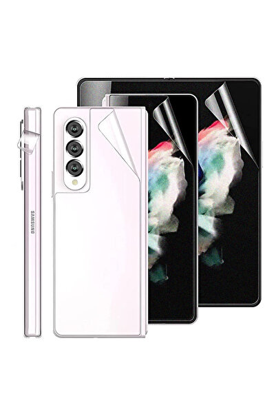 Optim Solution Set Folie MATTE Ecran Principal, Exterior, Spate pentru Samsun...