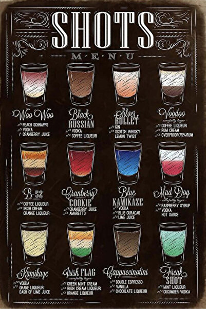 TELLGRAF ملصق بتصميم المشروبات الكحولية (21 × 30 سم)