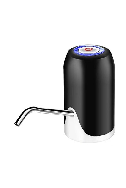 RUIQI Pompă electrică orizontală, neagră, încărcare USB