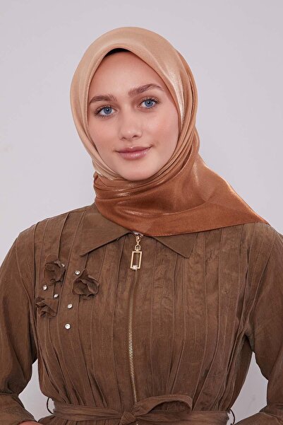 Levidor Milky Brown Double Color Amber Scarf
