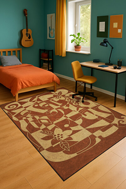 Rugs Modern Halı MOSSO Παραδοσιακό Μοτίβο με Σχέδια Υφαντή Βάση Vintage Διακο...