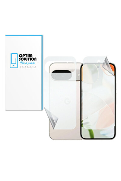 Optim Solution Folie Hidrogel Fata-Spate Mat pentru Google Pixel 9, Textura M...