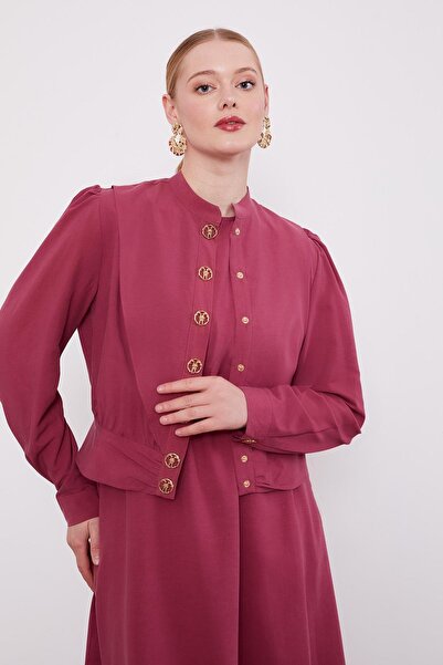 Levidor Dusty Rose Padded Cupra Jacket Set