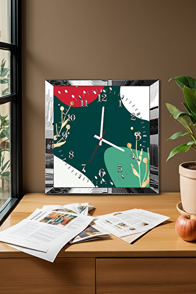 Zevahir Mobilya Dekorasyon Ceas de perete decorativ din MDF cu tematică Ritmu...