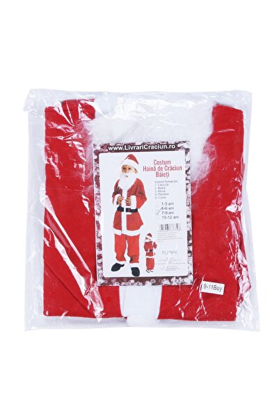 Flippy Santa Claus Costume for Boys, 7-9 years, 5 pieces, Polar