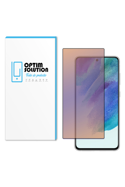 Optim Solution Folie Top Anti-BlueRay pentru Samsung Galaxy S21 FE, Sticla Se...