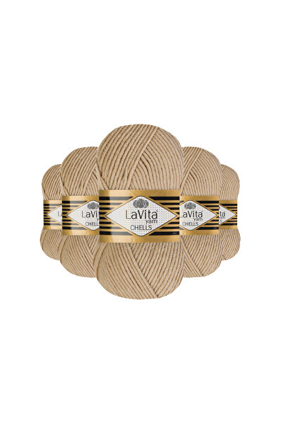 LaVita Yarn Νήμα Πλεξίματος Χειροποίητο Chells 100% Ακρυλικό 500γρ 5 ΤΕΜΑΧΙΑ ...
