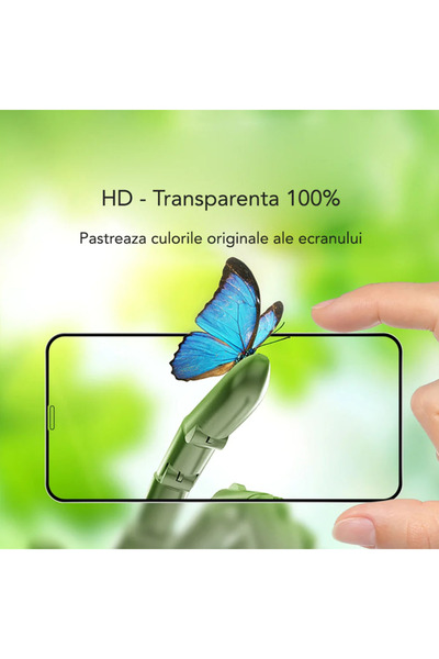 Optim Solution Φιλμ σκληρυμένου γυαλιού 5D για Google Pixel 7, τεχνολογία προστασίας 9H, μαύρες άκρες