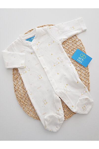 artıbebe Duck Newborn Unisex 6-Piece Hospital Discharge Set | 100% Cotton First Wear Set