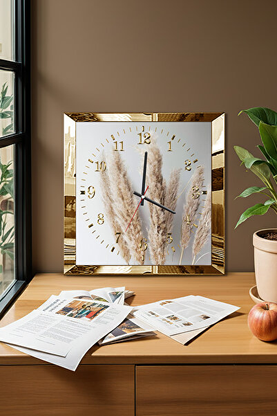 Zevahir Mobilya Dekorasyon Ceas de perete decorativ din MDF cu tematică de gr...