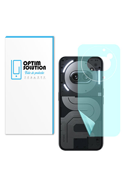 Optim Solution Folie Hidrogel Spate pentru Nothing Phone 2a Plus, Silicon, Clear