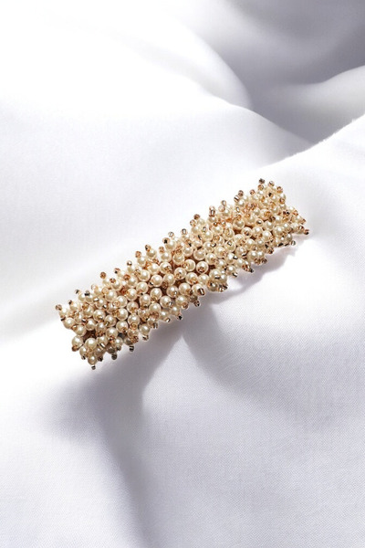 PETEK AKSESUAR Design Crystal Automatic Clip Buckle 7 Cm.