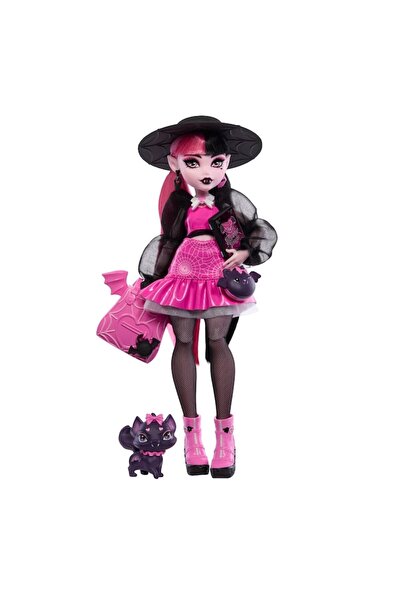 mattel Monster High Draculaura Doll with Pet & Accessories -