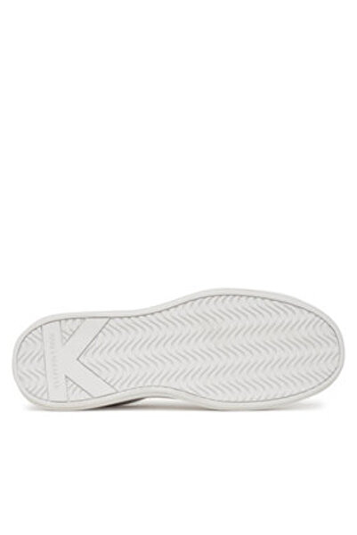 Karl Lagerfeld Ανδρικά αθλητικά παπούτσια λευκά KARL LAGERFELD-KL54025 011 ΛΕΥΚΟ LTHR
