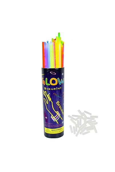 PROCART Glow sticks, various colors, set of 100 pieces Yellow