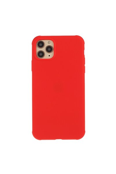 Flippy Protective case compatible with Apple iPhone 11 Pro Liquid Silicone Case Red