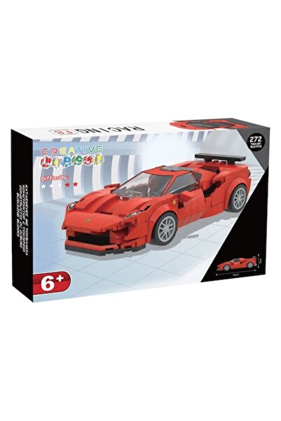 OEM Building Blocks Super Car Red (272 Pieces)