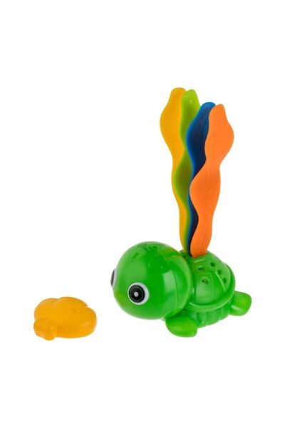 OEM Jucărie de broască țestoasă scufundată cu carapace și lumină 9x7x14cm