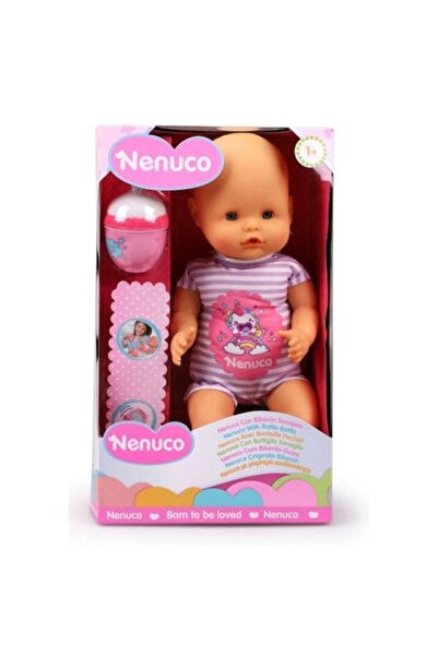 Nenuco Păpușă cu sticlă și jucărie zornăitoare