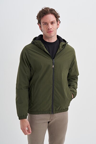 Cazador Basic Crinkle Fabric Spring Regular Fit Coat