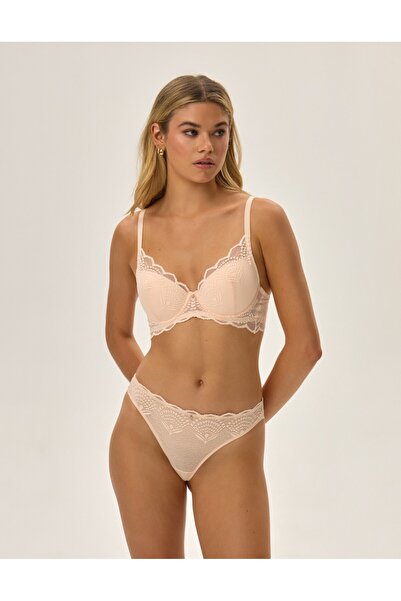 ESOTIQ Women's Lace Thong G-String Panties Briefs Floral Design Cute & Romantic | Song