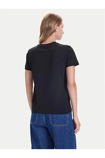 Guess Μοναδικό γυναικείο μπλουζάκι μαύρο Active Regular Fit V5BI16K8FQ4-JBLK