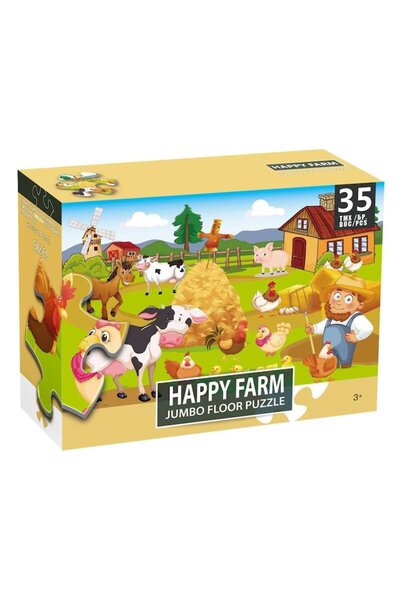 OEM Puzzle Animale de la Ferma (35 de piese Jumbo)