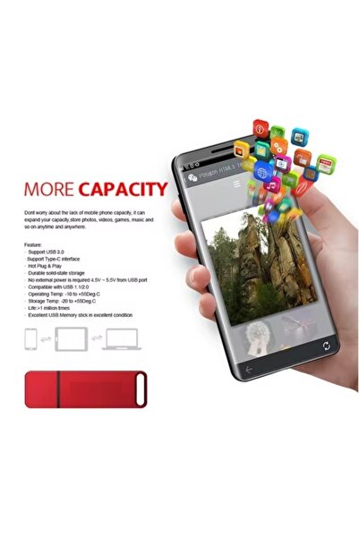 Generic محرك أقراص فلاش فائق السعة بسعة 16 تيرابايت - حل تخزين USB محمول