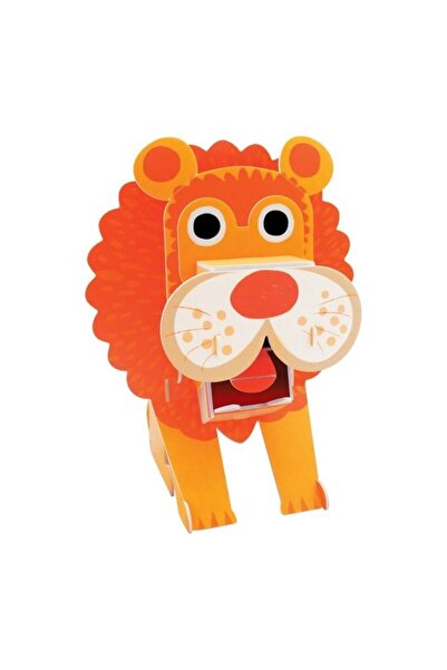 OEM 3D Puzzle - Lion with Movable Mouth (11 pieces)