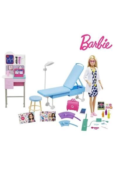 Barbie Păpușă cu dulap medical, 39,5x9x32,5cm, multicoloră