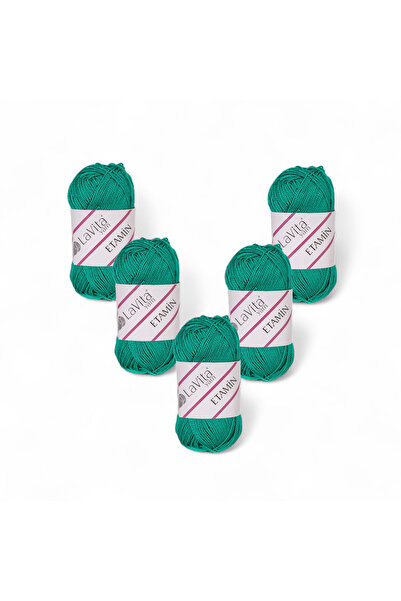 LaVita Yarn Fir de tricotat manual Etamin 100% acrilic 150gr 5 BUC (0029 BENE...