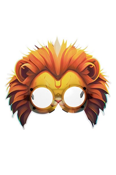 OEM Mască de leu cu ochelari amuzanți