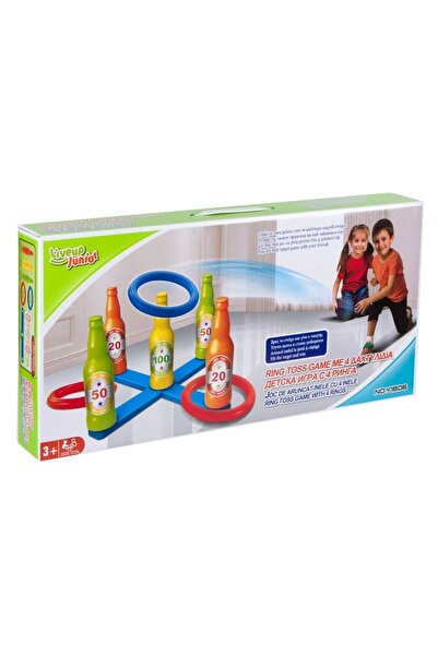 OEM Ring Toss Dexterity Game with 4 Rings